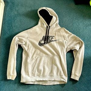 Nike Logo Print Hoodie